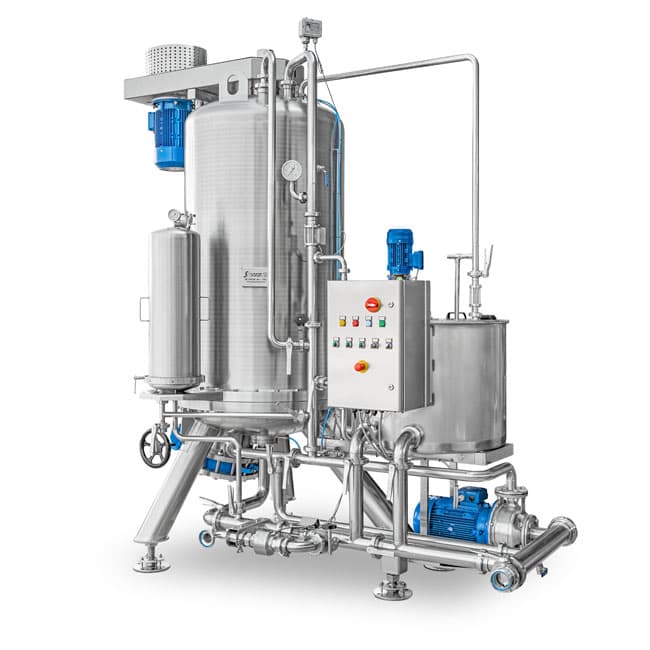 Filtro automático de farinha 20 m2