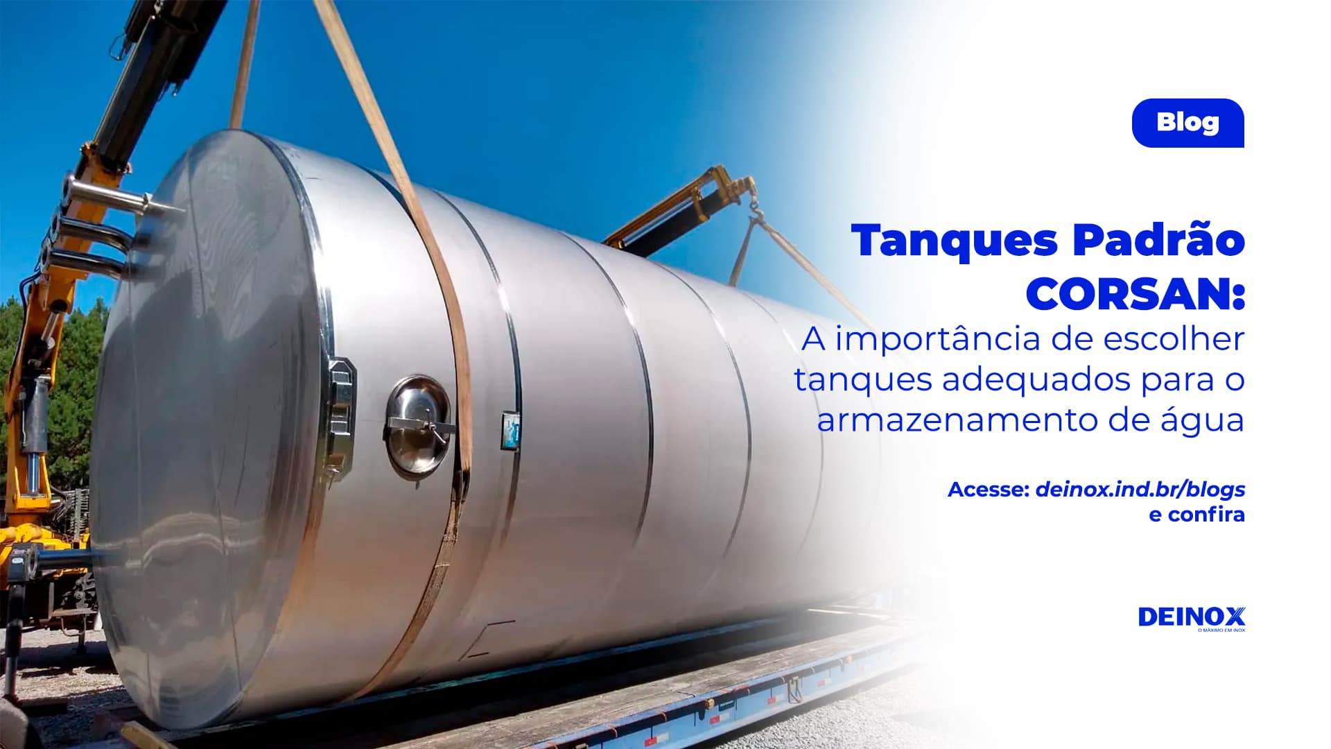 Tanques Padrão CORSAN: A importância de escolher tanques adequados para o armazenamento de água