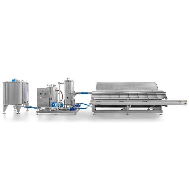 Filtro de vácuo rotativo