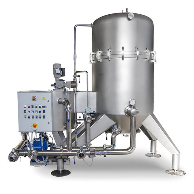 Filtro de farinha vertical de 50 m2