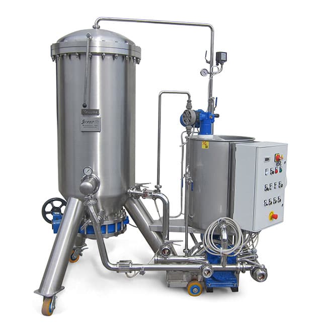 Filtro de farinha vertical de 20 m2